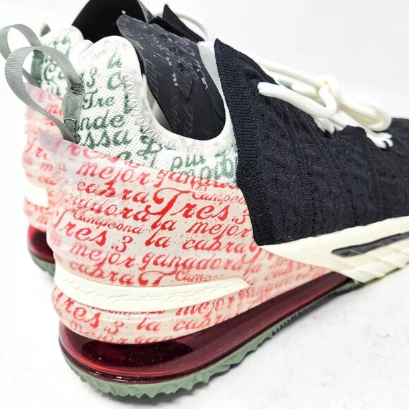 Nike Lebron 18 XVIII x Diana Taurasi GOAT La Cabra CQ9283-008 Black Red Sage 8 - Picture 5 of 12